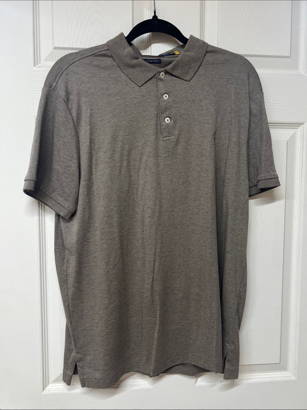 Polo by Ralph Lauren Taupe/Gray Short-Sleeve Polo